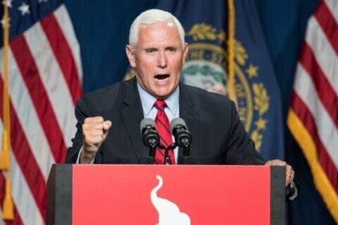 Pence heckled at conservative conference in Florida