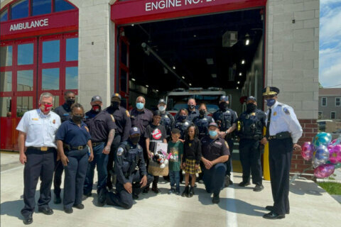 DC police, firefighters saved 7-year-old’s life. Now they’re sending her to Disney World