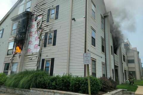 Child with lighter starts fire in Fairfax Co. condo; 6 displaced