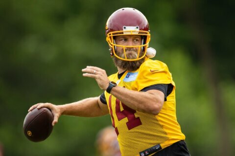 SEE IT: Ryan Fitzpatrick gets a cicada stuck in his beard