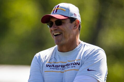WFT head coach Ron Rivera to throw out first pitch at Nationals game Friday