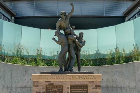 Virginia’s Brian O’Connor honored by College World Series ‘Road to Omaha’ statue
