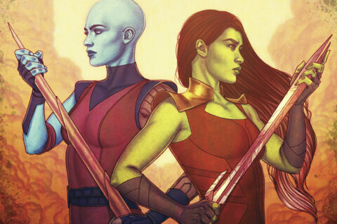 New book ‘Gamora and Nebula’ explores origin story of Marvel sisters