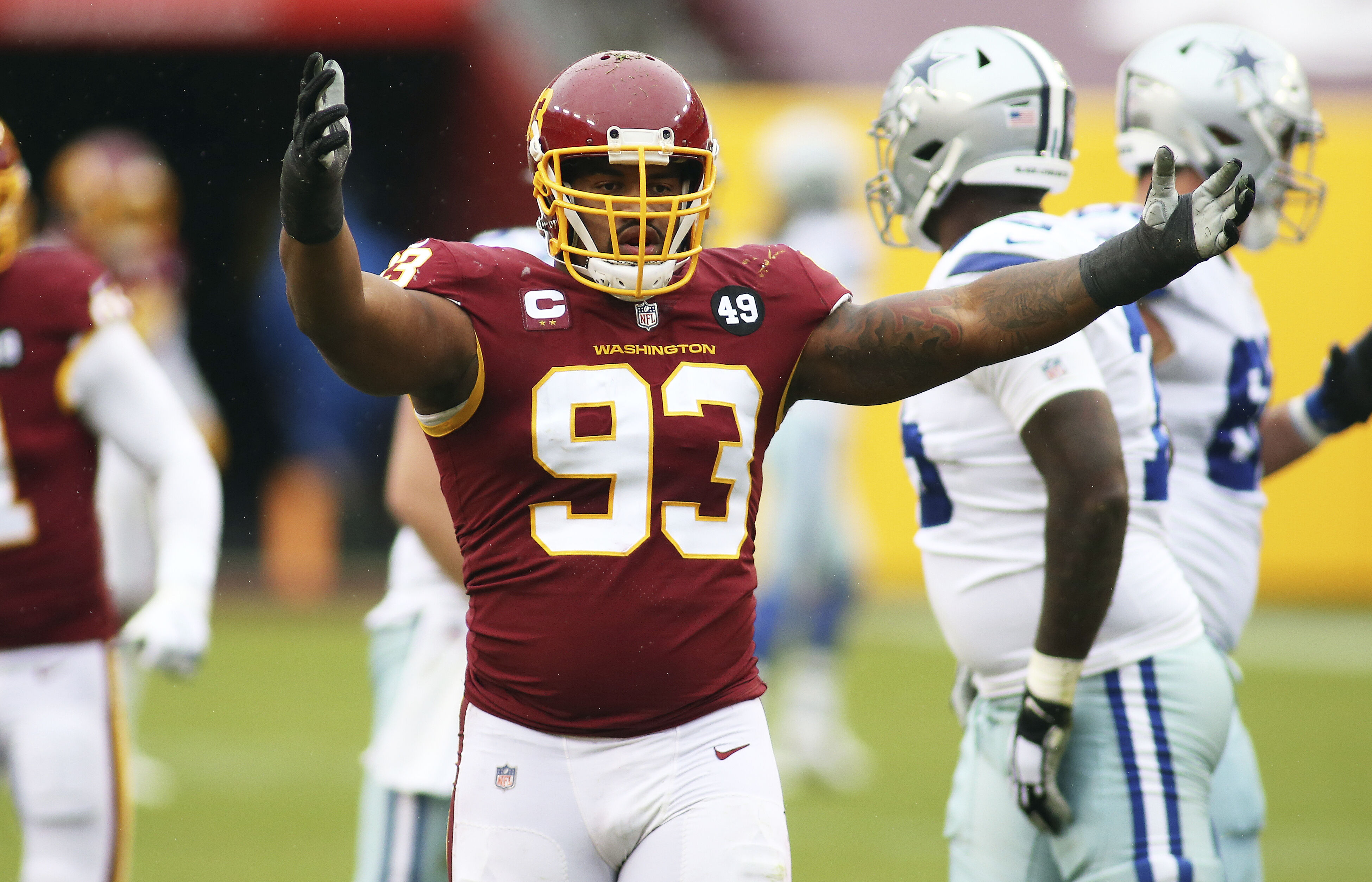 Jonathan Allen, Brandon Scherff named to Pro Bowl - Washington Times