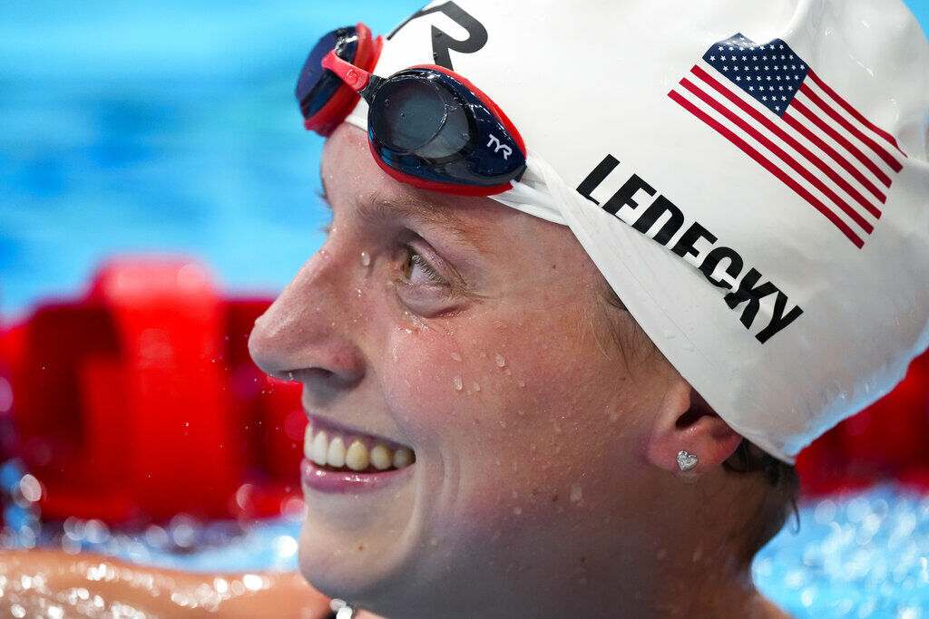 <p><strong>Katie Ledecky (Bethesda, Maryland) — Swimming</strong></p>
<p><strong>Notable facts:</strong> Ledecky was a teenage phenom on WTOP&#8217;s radar before she became the face of United States swimming. <a href="https://wtop.com/news/2012/07/locals-in-london-area-athletes-go-for-gold/" target="_blank" rel="noopener">In Ledecky&#8217;s 2012 Olympic profile</a>, Yuri Suguiyama, her coach at the Curl-Burke Swim Club, wasn&#8217;t surprised she made it to the Summer Games at age 15.</p>
<p>“I think Katie possesses a lot qualities that make her a successful swimmer, but it’s really the qualities … you can’t see,” he said. “She’s got a tremendous drive about her. She’s incredibly self-motivated. She’s a very hard worker and she’s very competitive, as well.”</p>
<p>Since then, Ledecky collected five gold medals and one silver across two Olympic appearances. Now, she&#8217;s one of the biggest Olympic stars in the world and a favorite to earn multiple medals again.</p>
<p><strong>Competition:</strong> 200 freestyle, 400 freestyle, 800 freestyle, 1,500 freestyle, 4&#215;200 freestyle — July 24 — Aug. 1</p>
<p><strong>Results</strong>: Women’s 1,500-meter freestyle — gold</p>
<p>Women&#8217;s 800 freestyle — gold</p>
<p>Women&#8217;s 400 freestyle — silver</p>
<p>Women&#8217;s 4&#215;200 freestyle relay — silver</p>
<p>Women&#8217;s 200 free — fifth</p>
