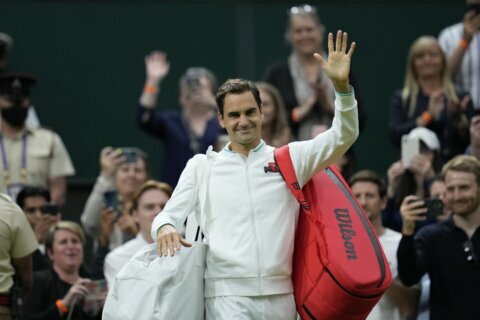 The Latest: Fritz’s comeback reaches 3rd round at Wimbledon