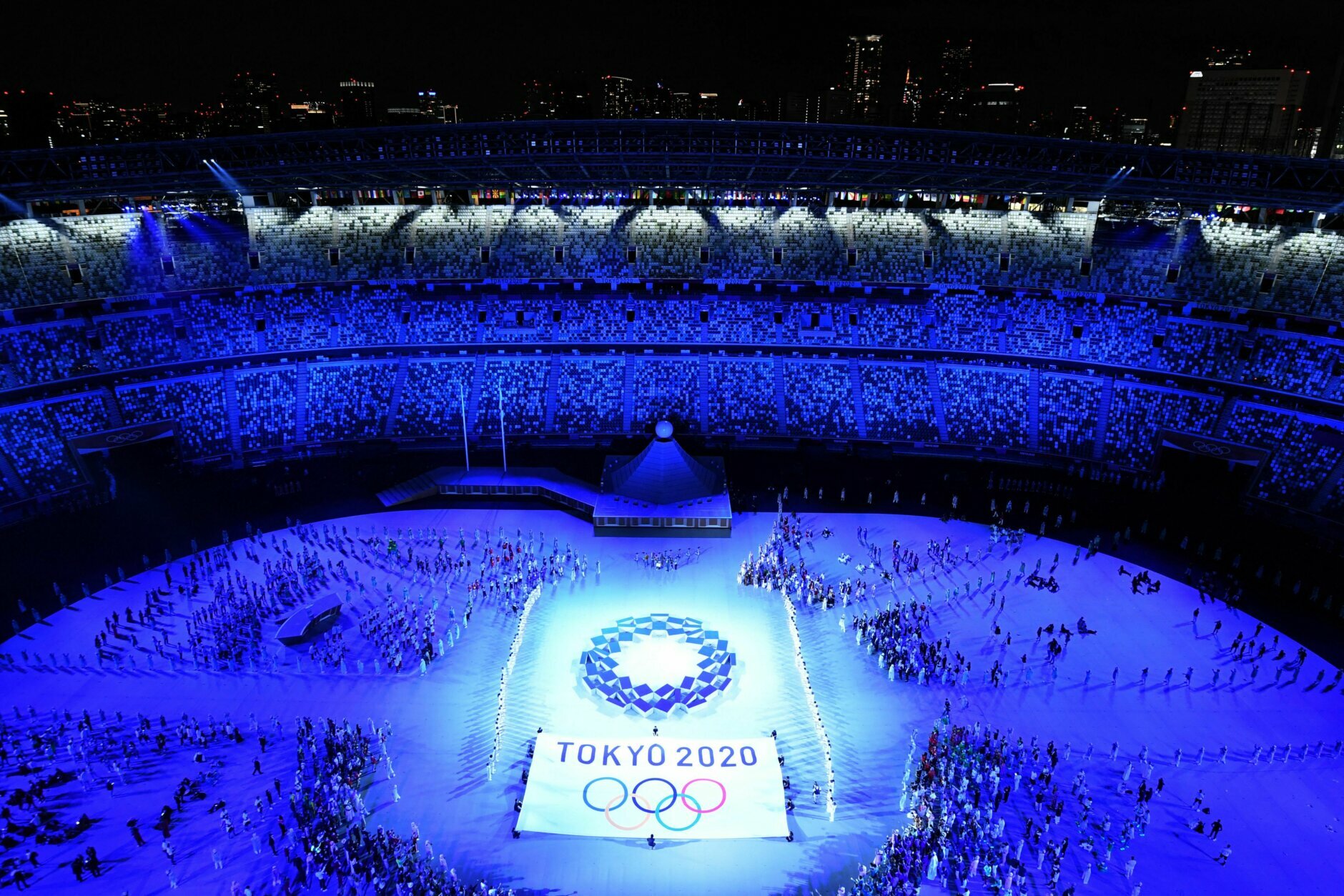 PHOTOS 2021 Olympics Opening Ceremony in Tokyo WTOP News