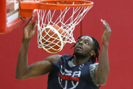 <p><strong>Jerami Grant (Hyattsville, Maryland) — Basketball</strong></p>
<p><strong>Notable facts:</strong> The former four-star recruit from sports powerhouse DeMatha Catholic High School went on to star at Syracuse and was drafted in the second round of the 2014 NBA draft. Grant, who is playing for his fourth NBA team, is the son of former Bullets forward Harvey Grant.</p>
<p><strong>Competition:</strong> July 25 — Aug. 7</p>
