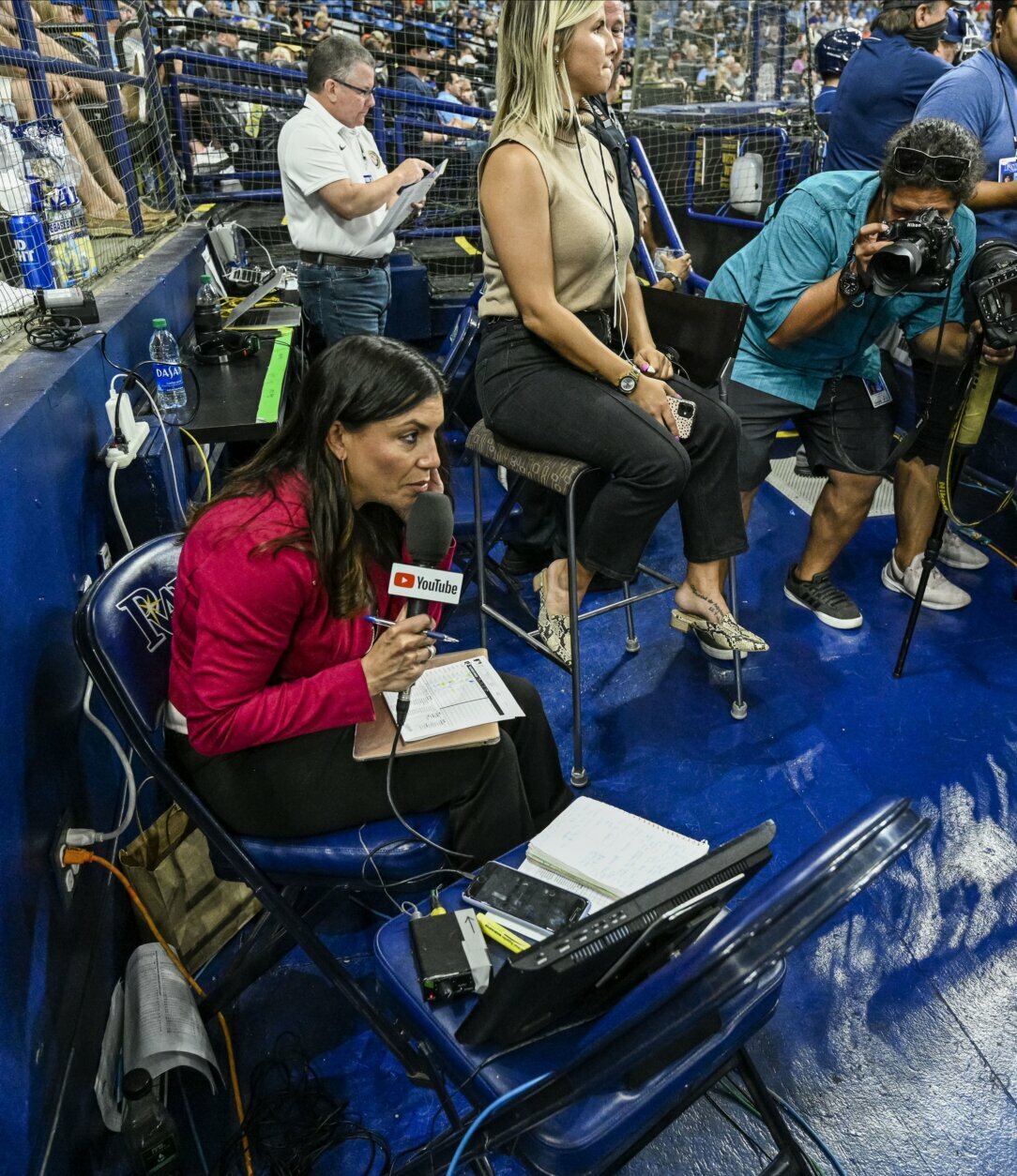 Her Story 1st Time All Female Broadcast Crew Calls Mlb Game Wtop News