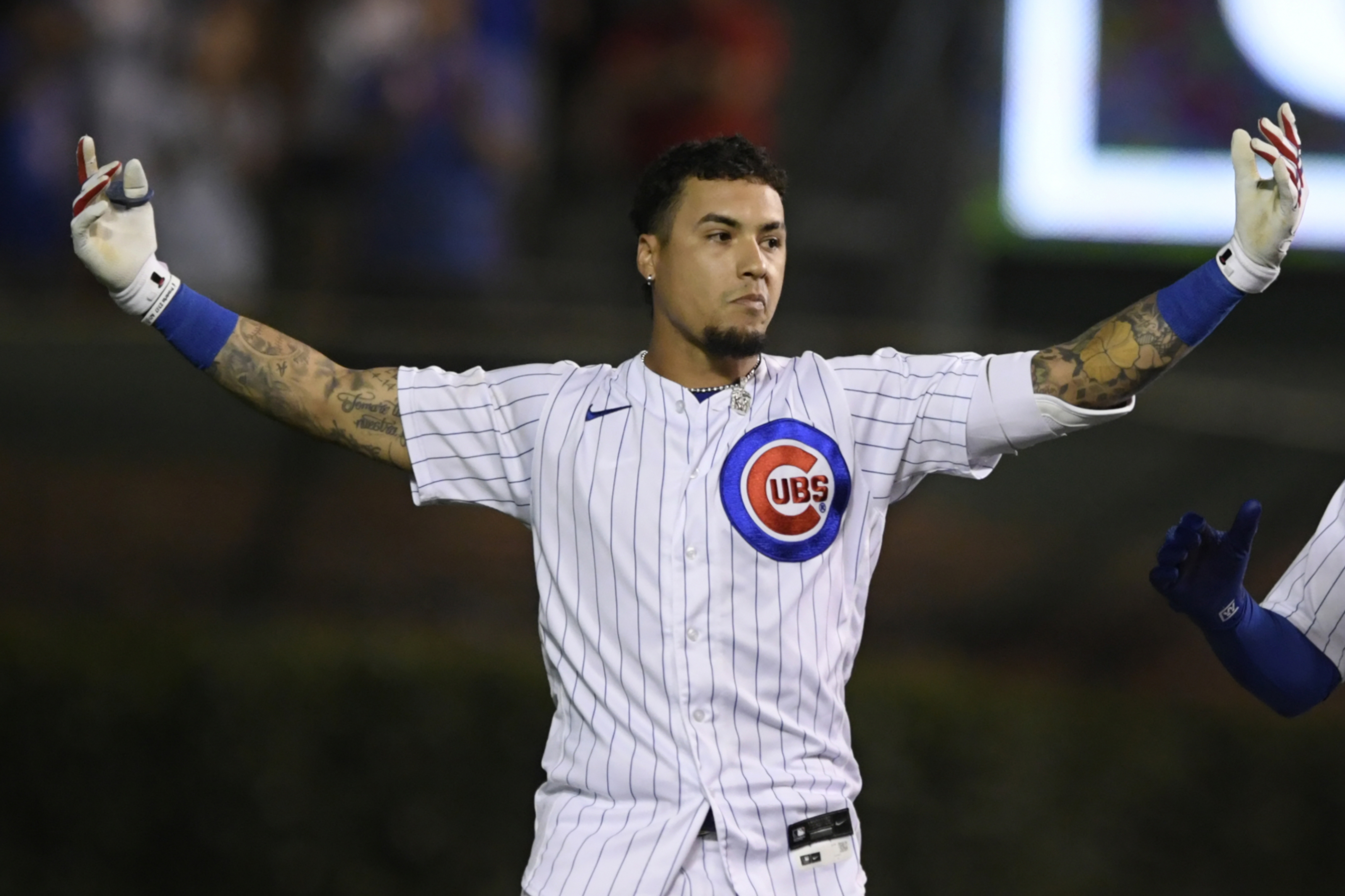 Lindor and Baez practice as double-play partners