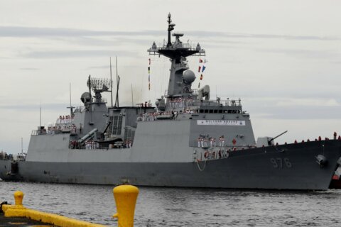 South Korea to bring home sailors aboard virus-hit destroyer