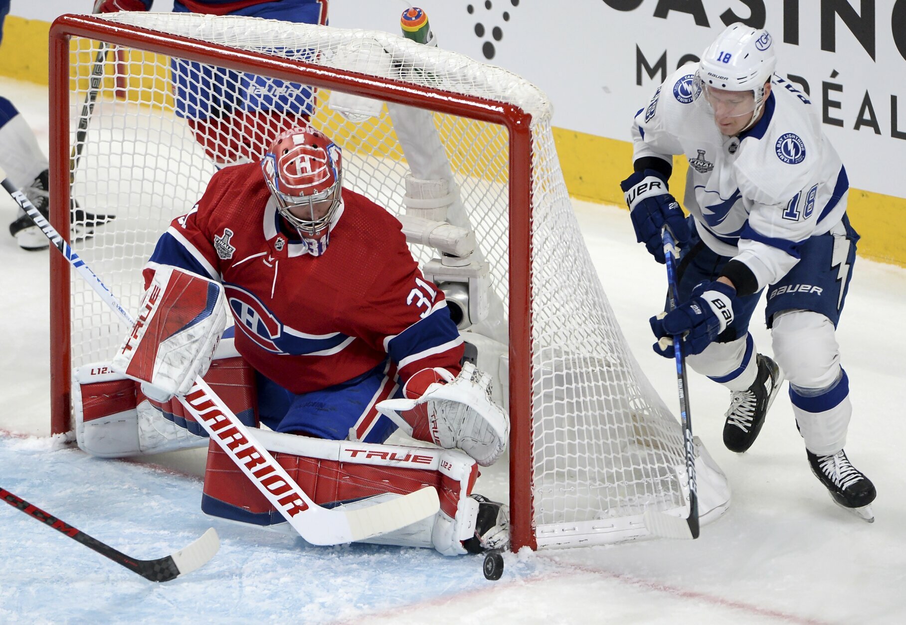 Canadiens beat Lightning 3-2 in OT, avoid Stanley Cup sweep