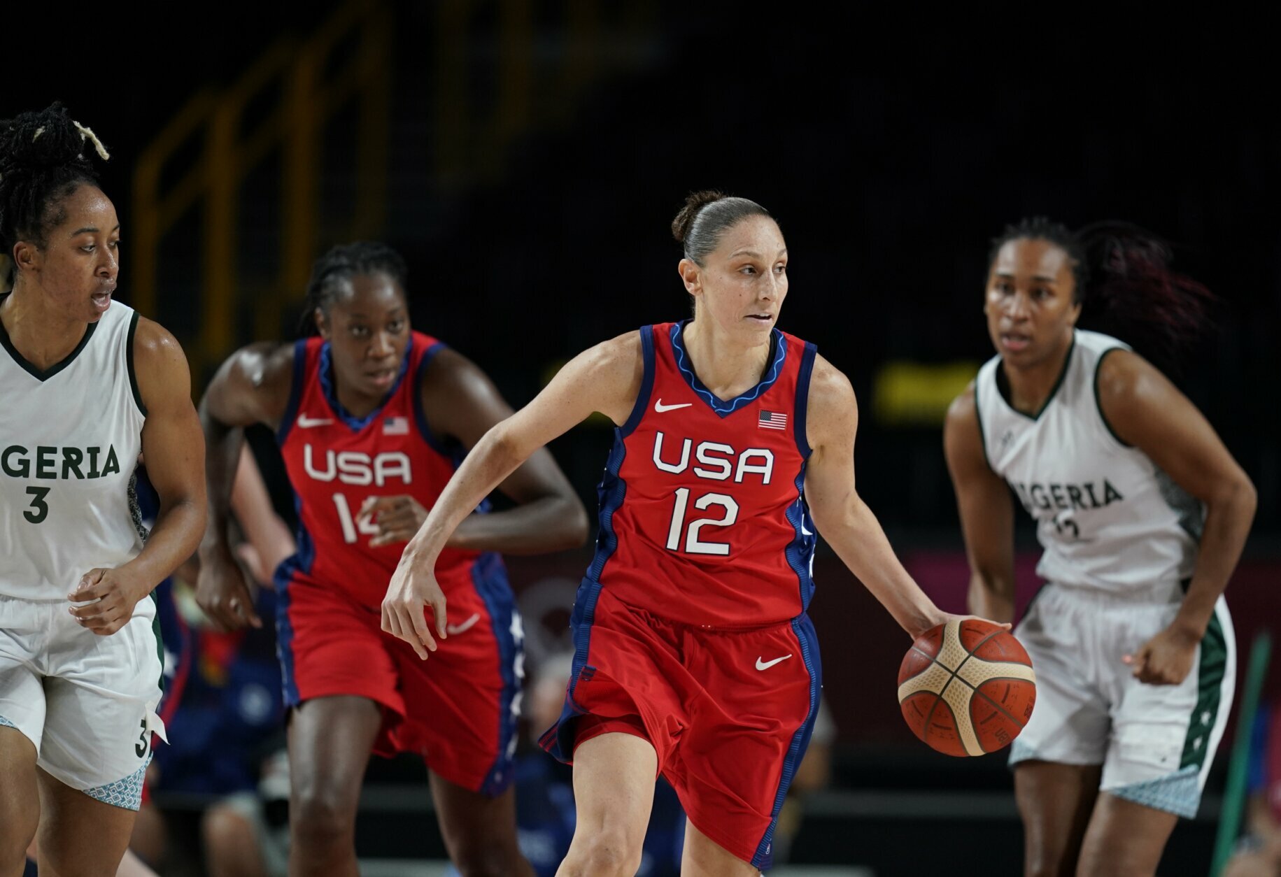 US women win 50th straight Olympic game, beat Nigeria 81-72 - WTOP News