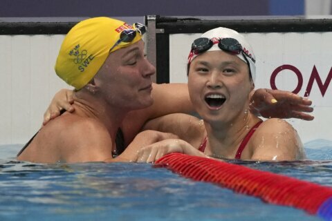 Dressel wins US Olympic swimming  gold; Aussie beats Ledecky