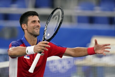 Village life: Djokovic relishing the Olympic experience