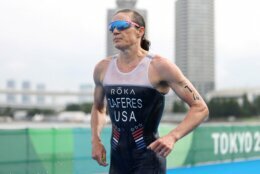 <p><strong>Katie Zaferes (Hampstead, Maryland) — Triathlon</strong></p>
<p><strong>Competition:</strong> Women&#8217;s Triathlon</p>
<p><strong>Result</strong>: Zaferes placed third in the women&#8217;s triathlon to claim the bronze medal, posting a time of 1:57:03.</p>

