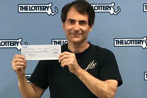 Man wins $1 million Massachusetts lottery prize for the second time