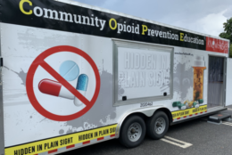 The Montgomery County Community Opioid Prevention Education Trailer