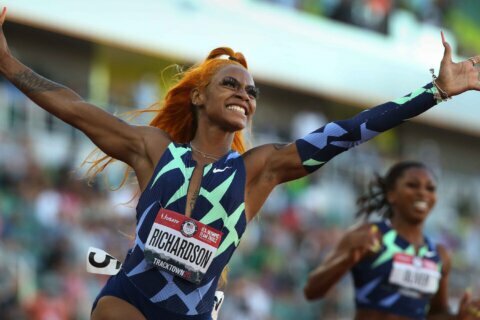 Sha’Carri Richardson won’t race in Olympics after positive marijuana test