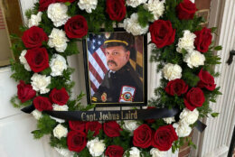 Capt. Joshua Laird, 46, who was posthumously promoted to the rank of battalion chief, died fighting a two-alarm house fire in Ijamsville Aug. 11, 2021. (Courtesy Frederick County government)