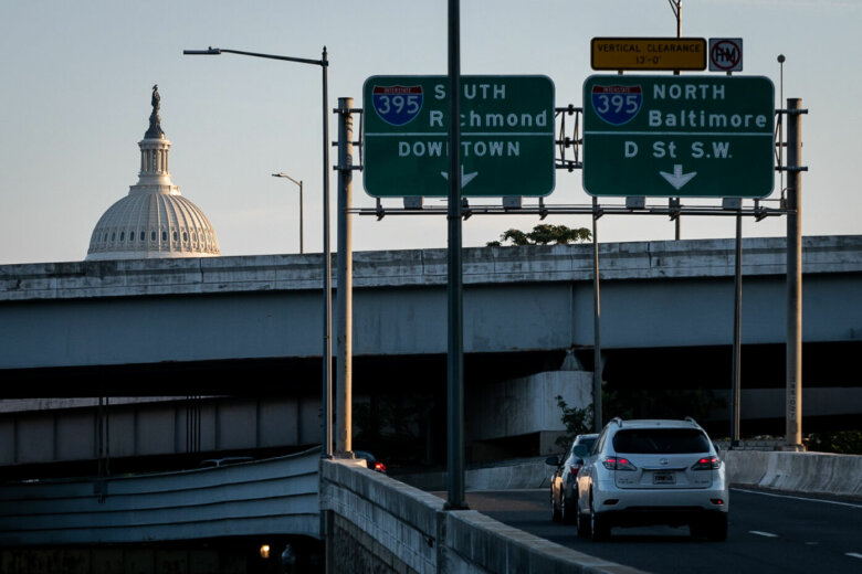 Northbound lanes of 3rd Street Tunnel in DC reopen after water main