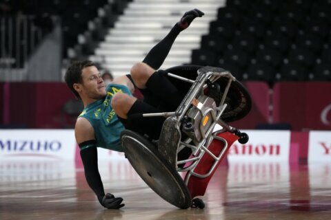 Wheelchair rugby smashes stereotypes at the Paralympics