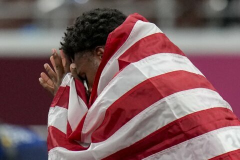 Tears from Lyles at Olympics about more than just the bronze