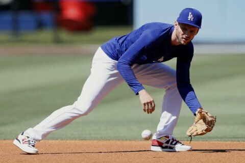 After 2 stressful weeks, new Dodgers IF Trea Turner ready
