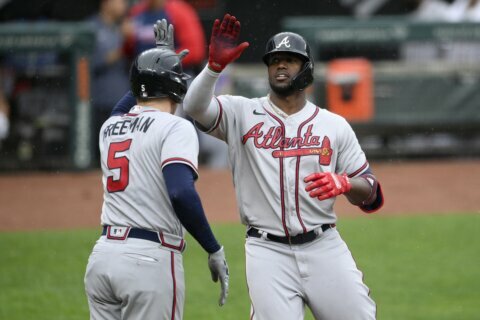 Braves top Orioles 3-1 for Baltimore’s 18th straight loss