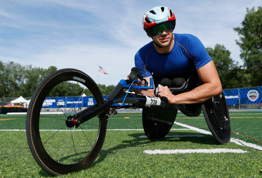 <p><strong>Daniel Romanchuk (Mt. Airy, Maryland) &#8212; Track and Field</strong></p>
<p><strong>Notable facts:</strong> Romanchuk enters his second Paralympics as a heavy medal contender; the Mount Airy native won every single qualifier race at the Paralympic Team Trials, including <a href="https://www.youtube.com/watch?v=zr32Dbzlis4" target="_blank" rel="noopener">a dominant performance in the 800-meter</a> that fell only a second shy of the world record he holds. Romanchuk, who was born with spina bifida, also holds the 5,000-meter world record in his classification and won two gold medals at the 2019 World Championships.</p>
<p><strong>Classification: </strong>T54</p>
<p><strong>Competition:</strong> 800-meter, 1,500-meter, 5,000-meter &#8212; begins Aug. 30</p>
