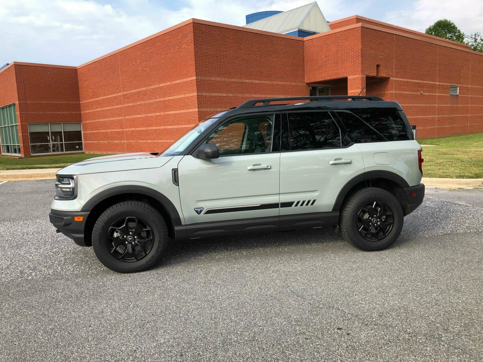 Exterior of the 2021 Ford Bronco Sport.