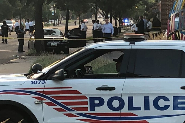 DC police officer stabbed in face while serving bench warrant