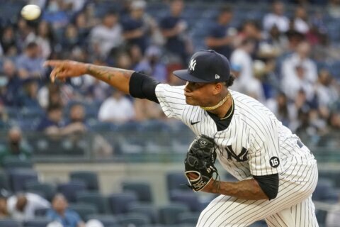 Gil throws 6 scoreless in MLB debut, Yankees rout Orioles