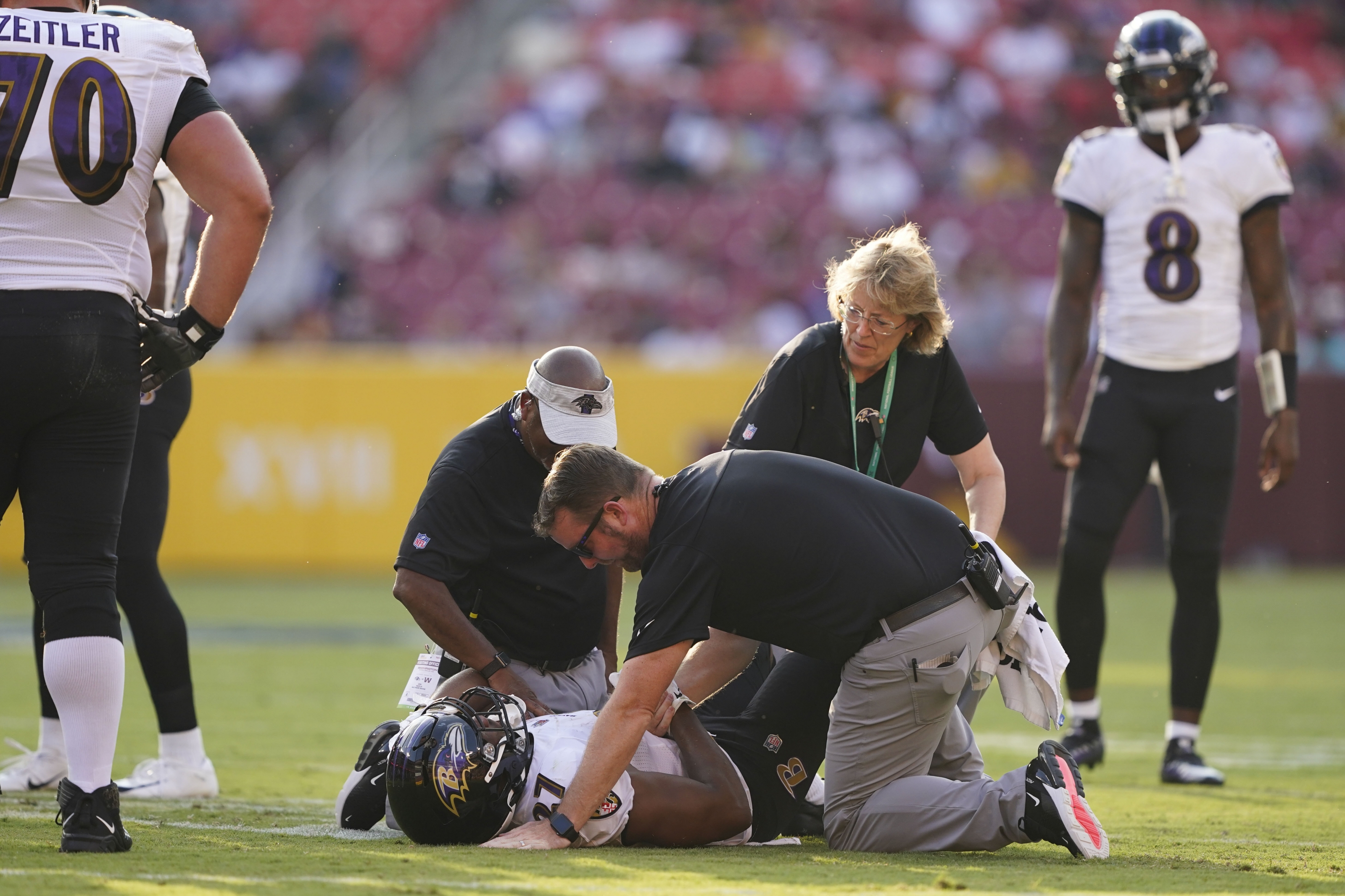 Ravens' Marquise Brown Medically Cleared