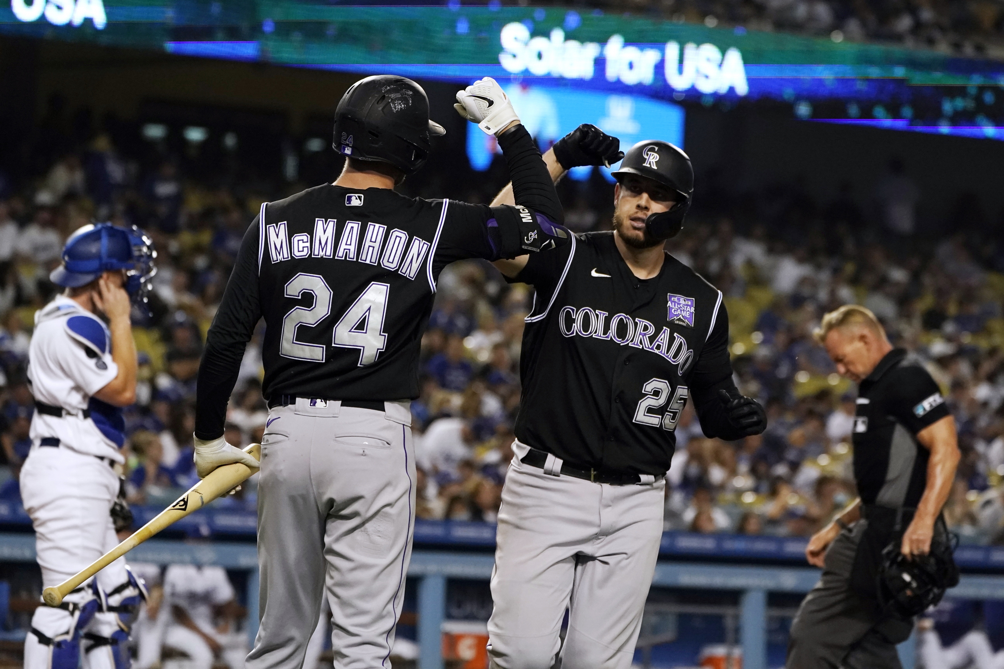 Dodgers beat Rockies 2-1 on Betts' infield single in 9th