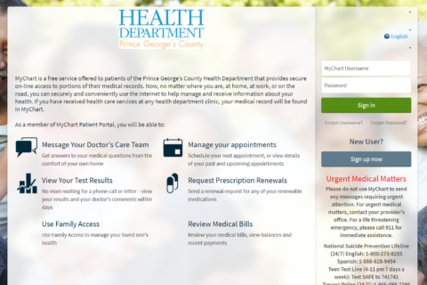 Prince George’s Co. launches new web portal for health records
