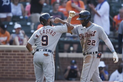 Cabrera sits, but Tigers beat Orioles 6-4 to complete sweep