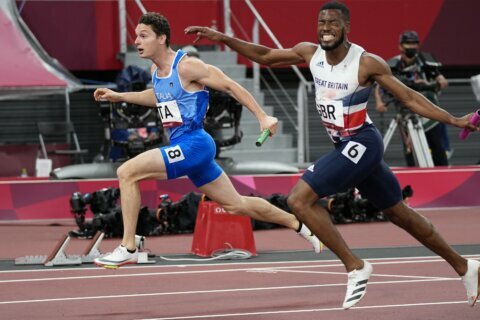 ‘Four Ferraris’: Italy race to shock 4×100 gold at Olympics
