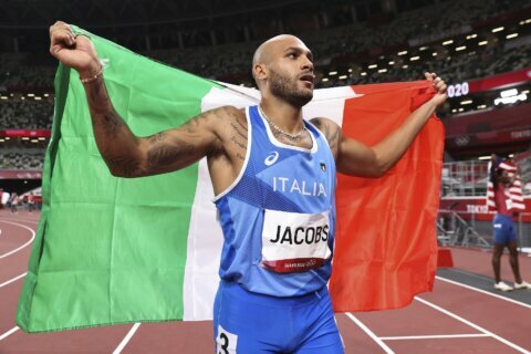 Jacobs to carry Italy’s flag at closing ceremony of Olympics
