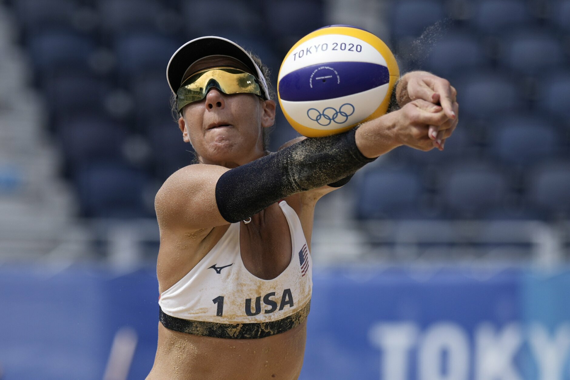 Olympics U.S. men's beach volleyball athlete tests positive for