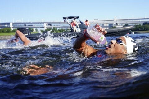 Marathon man: Swimmer Mellouli looks ahead to Paris at 40