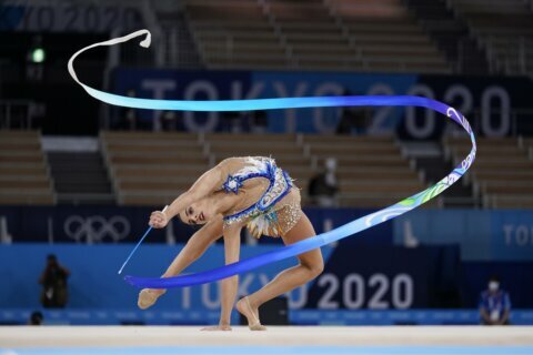 Rhythmic gymnastics upset: Israel beats Russia, wins gold
