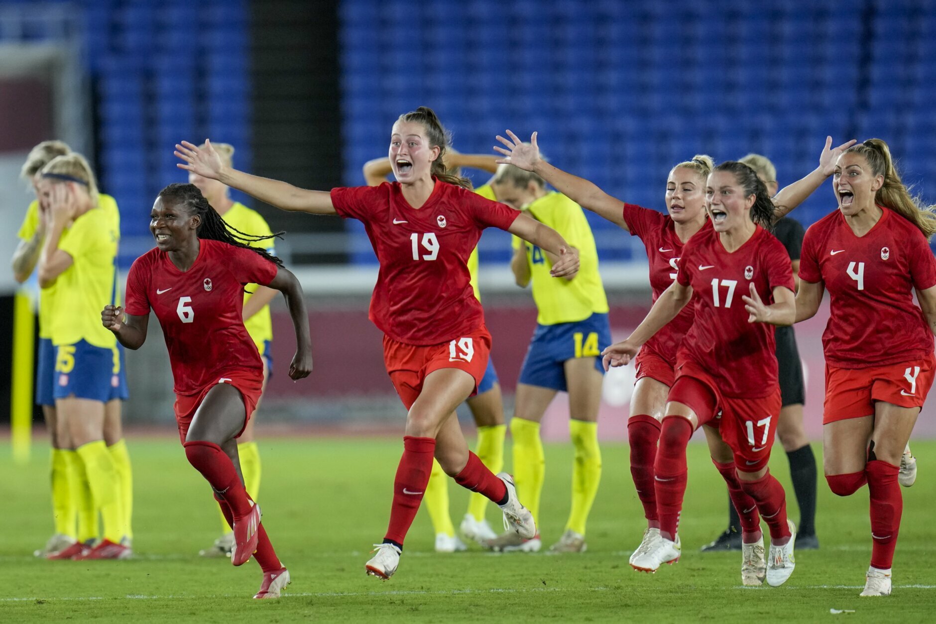 Olympic Latest Canada Wins 1st Gold In Women S Soccer Wtop