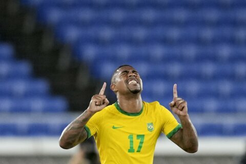 At 38, Alves helps Brazil to soccer gold by beating Spain