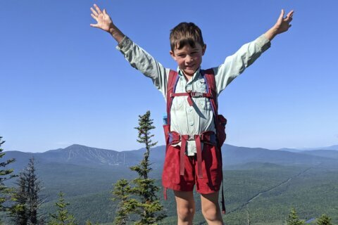 Imagination, Skittles help boy, 5, conquer Appalachian Trail