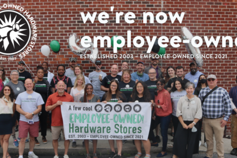 Local hardware store owners give employees stock ownership