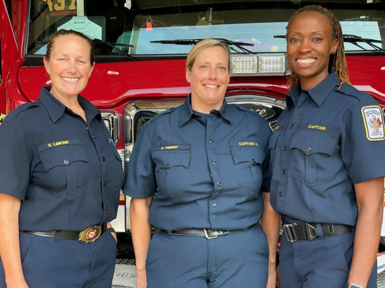 Fairfax Co. female firefighters make history - WTOP News