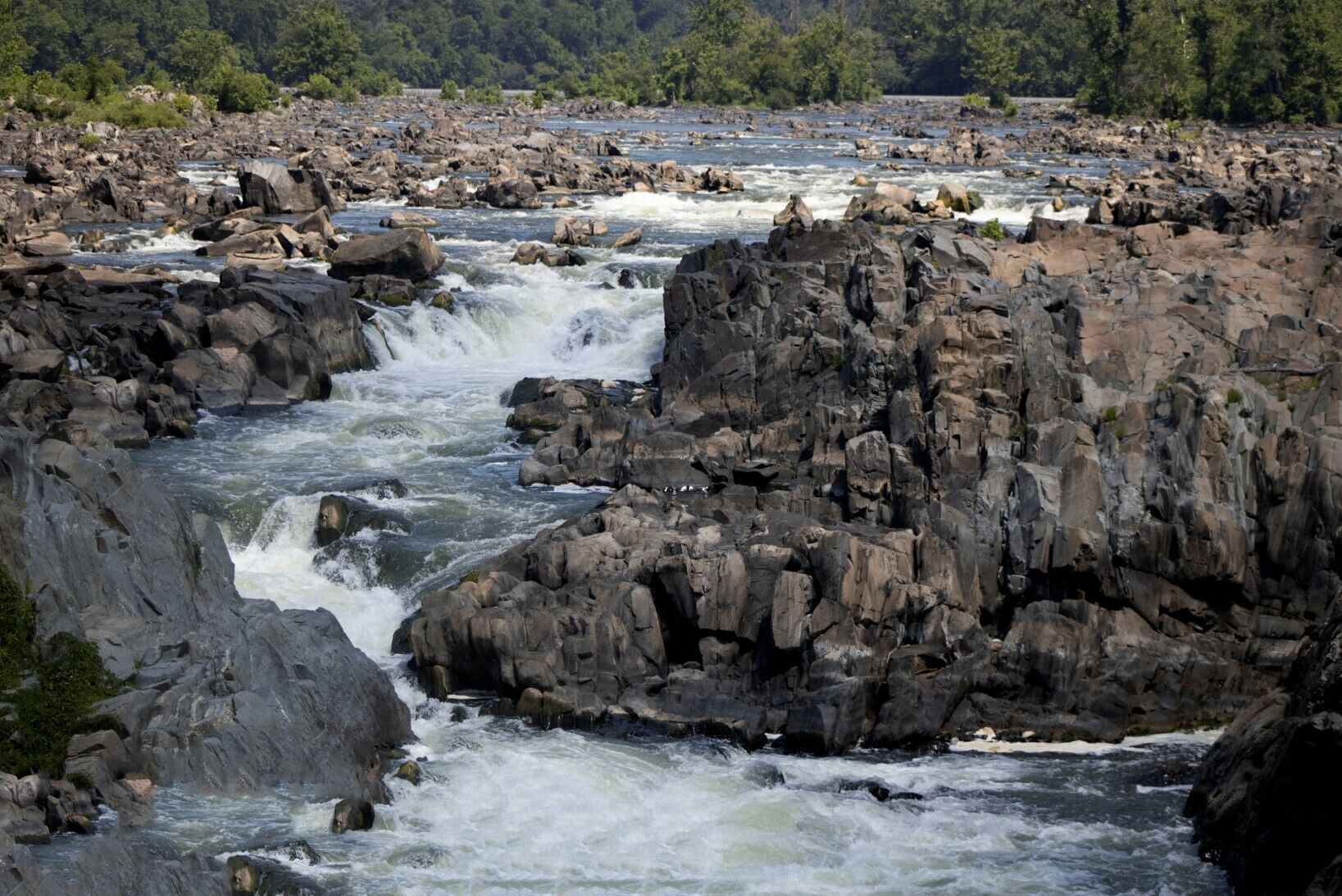 "Grand Great Falls" by Athena Goines, taken at Great Falls National Park