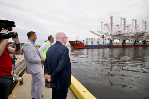 4 new container cranes arrive at Baltimore’s port