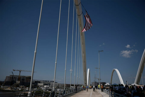Frederick Douglass Memorial Bridge opens to traffic, but temporary night stoppages planned